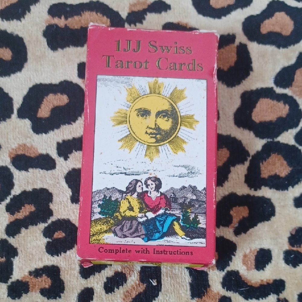 1JJ Swiss Tarot Cards 1974 UNUSED DECK STILL SEALED